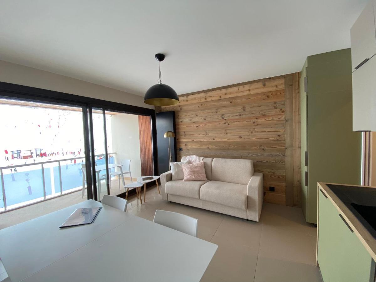 Le Marlou Apartman Fontcouverte-la-Toussuire Kültér fotó